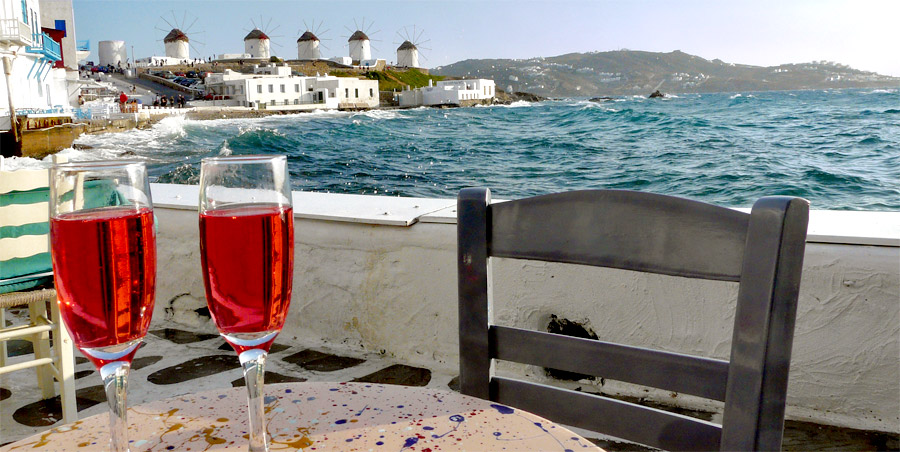 Mykonos wine